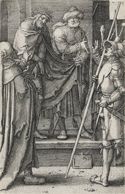 Ecce Homo (engraving) by Lucas van Leyden